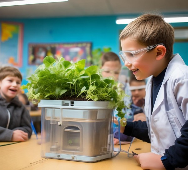 三年级科技与创新日记，我的自动浇水花盆小发明