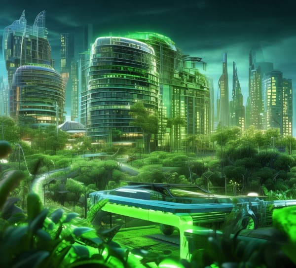 绿科技动态图片素材下载，为环保创意注入鲜活视觉力量