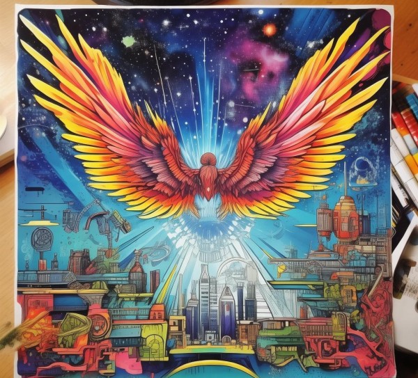 初二手抄报，科技之光，创新之翼——探索科技与创新的手抄报创作之旅