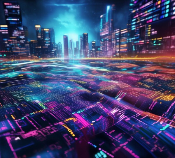 程序员专属，炫酷科技动态壁纸，代码流与数据可视化，打造专属科技视觉盛宴