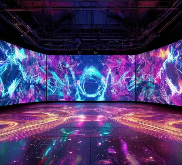 绿幕直播高科技动态背景，重塑视觉体验，驱动内容创新