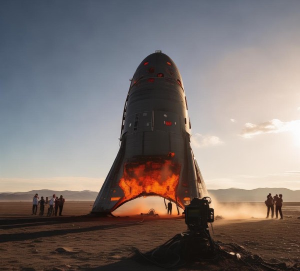 神舟十九号返回舱成功着陆，科技创新的航天奇迹与科技视频的记录力量