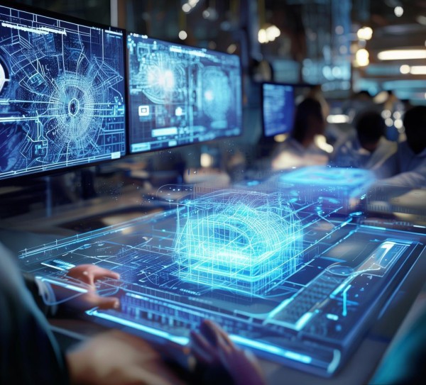 科技动态马赛克，AI与设计工具结合的制作方法解析