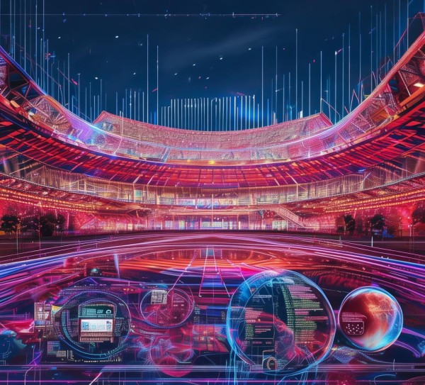 杭州亚运会科技动态图，科技赋能赛事，点亮东方之约——从数字看亚运新篇章