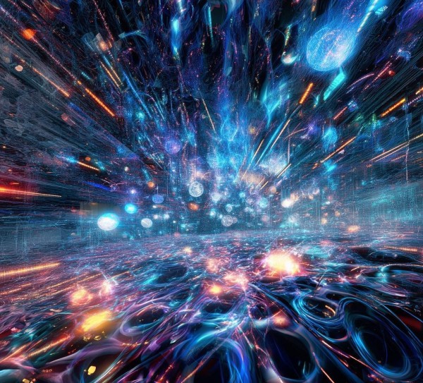 三维科技动态背景，构建沉浸式数字体验的新维度