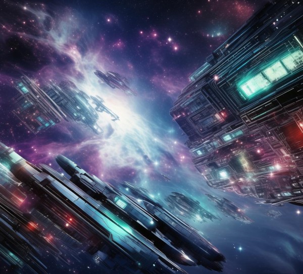 解码太空科技动态背景，科技与宇宙的视觉交响