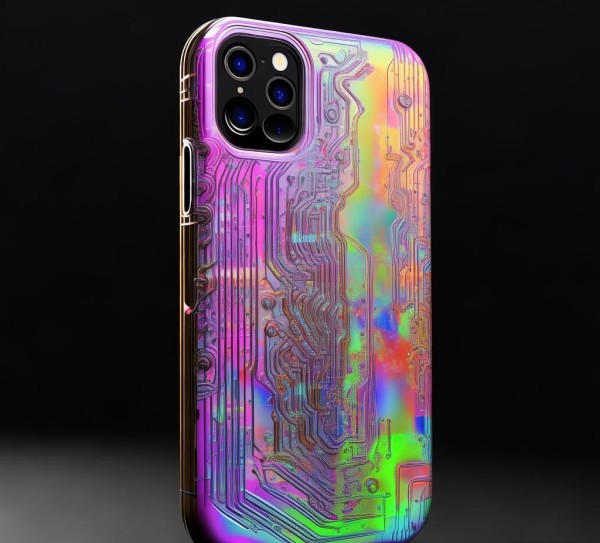 科技动态手机壳图片素材，创意与科技碰撞，为手机壳设计注入新活力